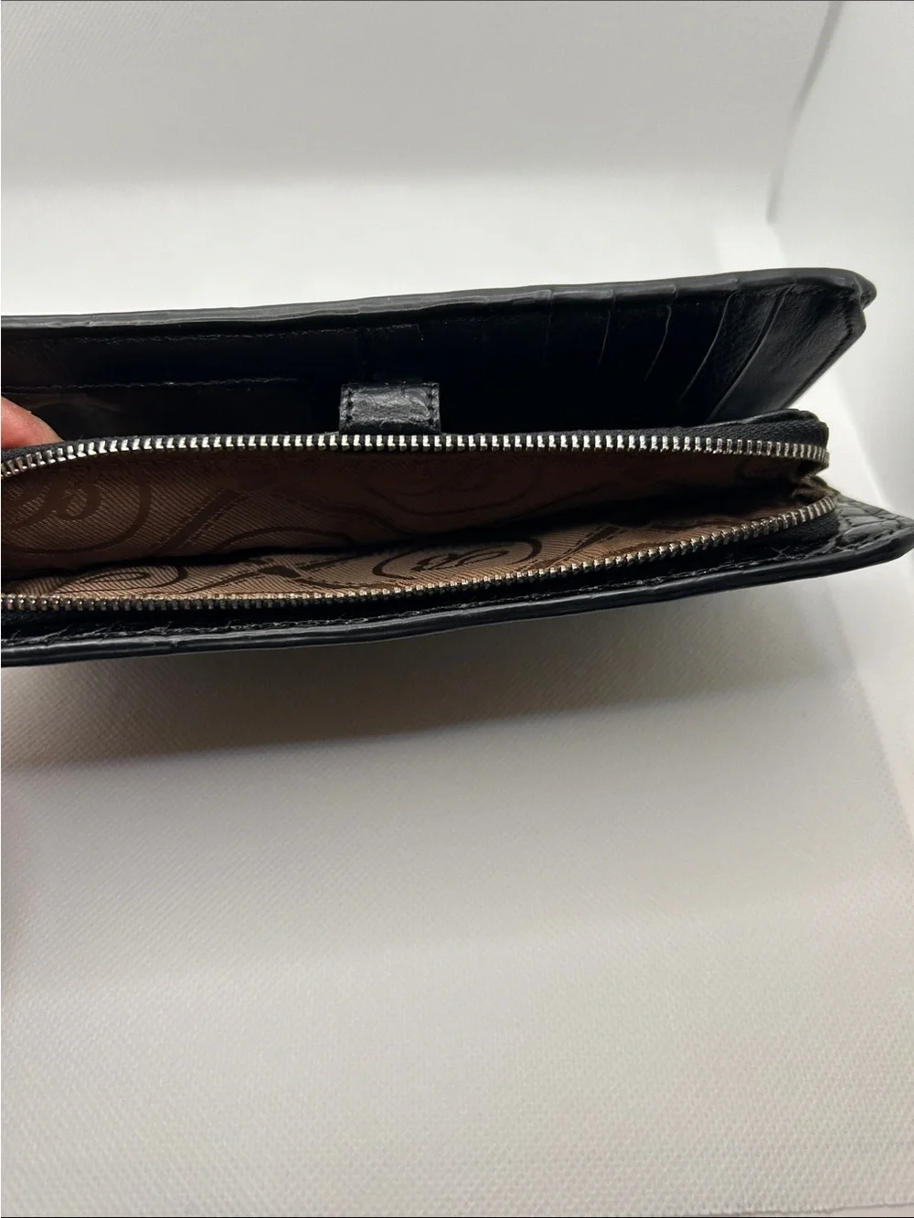 Brighton wallet black
